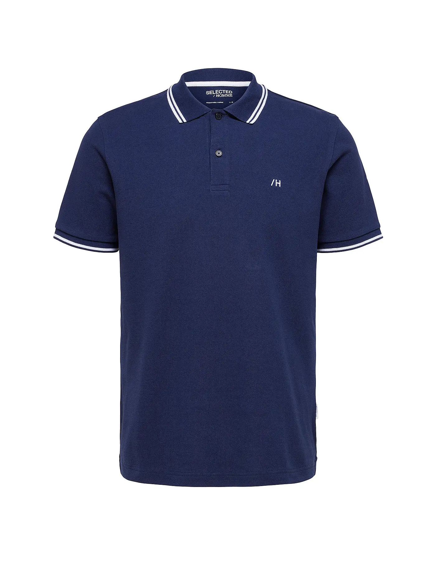 SELECTED | Poloshirt SLHDANTE | blau